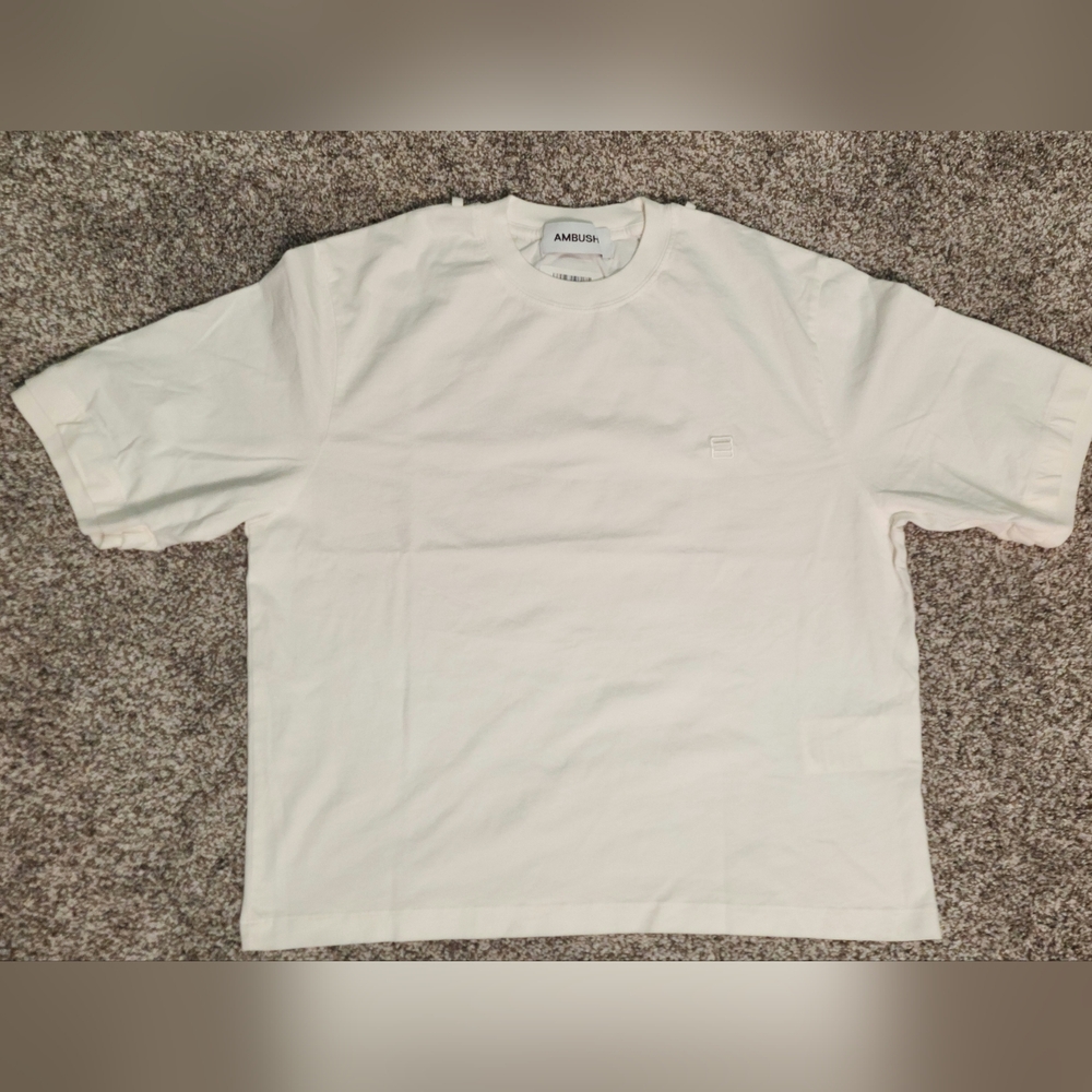 Ambush Stopper Cloud Dancer 
White Women’s T-Shirt Med New